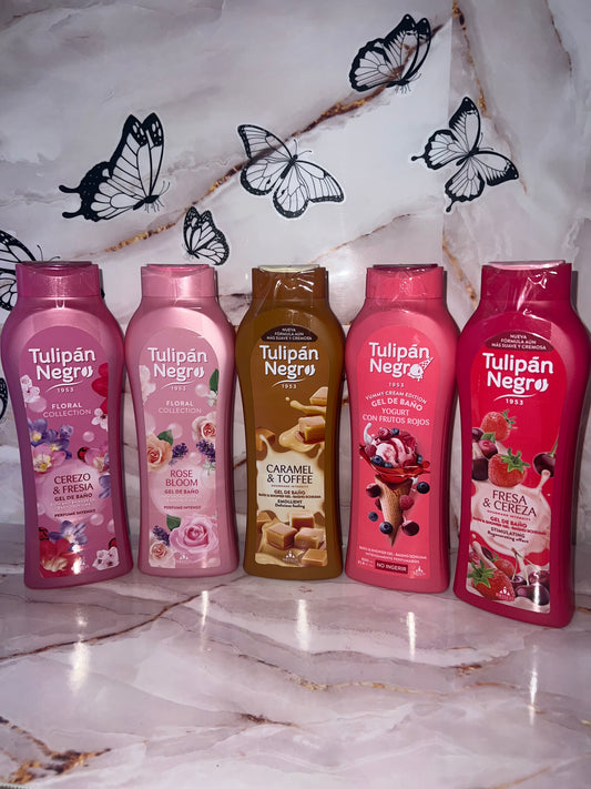 5 Bagnoschiuma Tulipan Negro