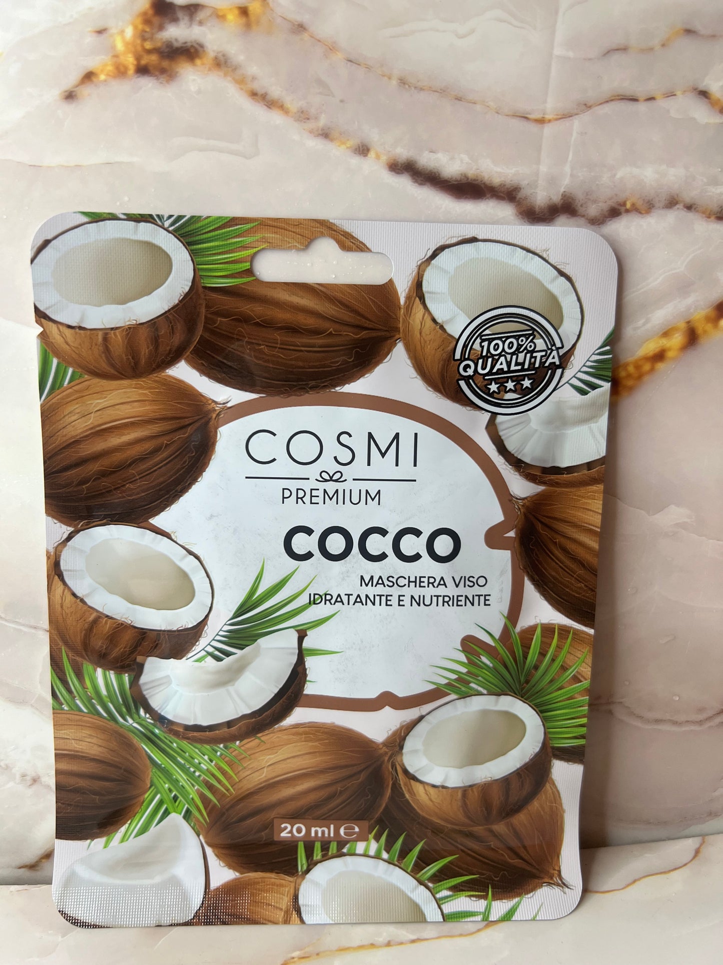🐼🐯🐧🥥 Set 4 Maschere Viso – Idratazione, Rassodamento & Glow Naturale