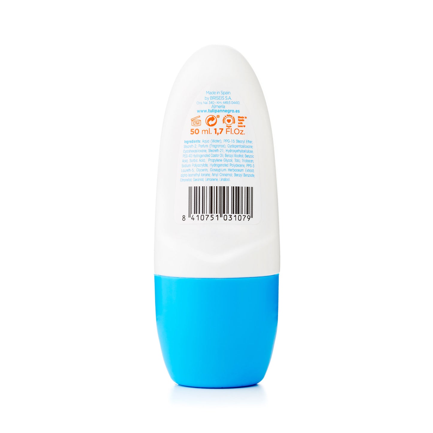 Deodorante Tulipán Negro Deo Roll on Algodón y Talco 50 ml