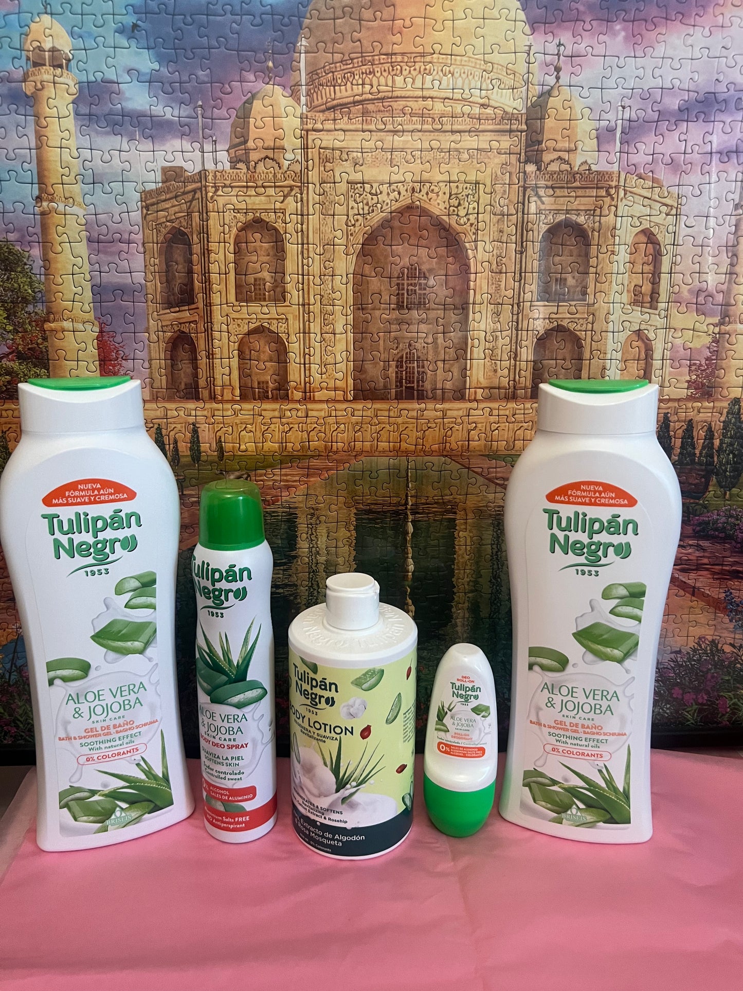 Set 5 Pezzi Aloe Vera