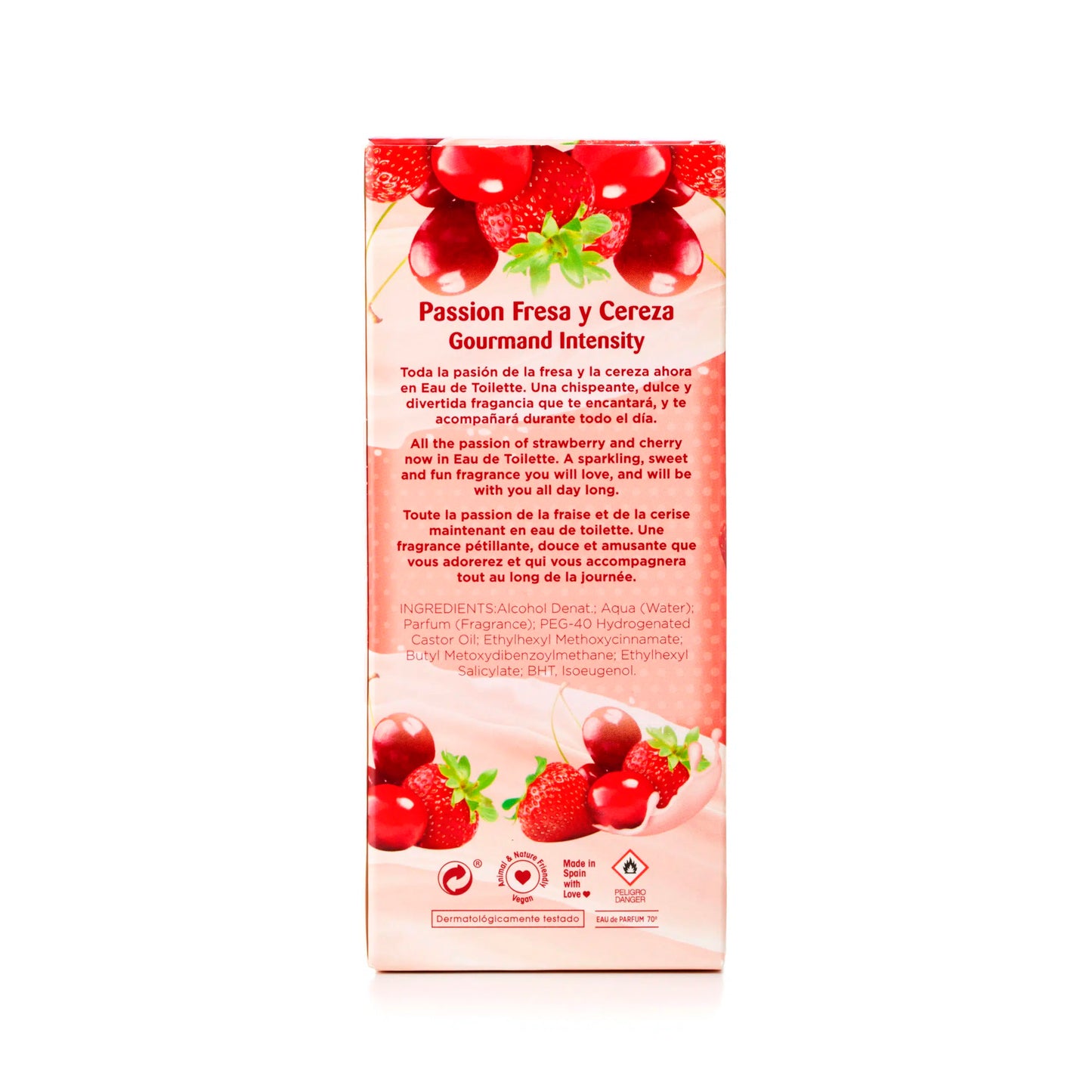 Acqua di Colonia Fragola e Ciliegia