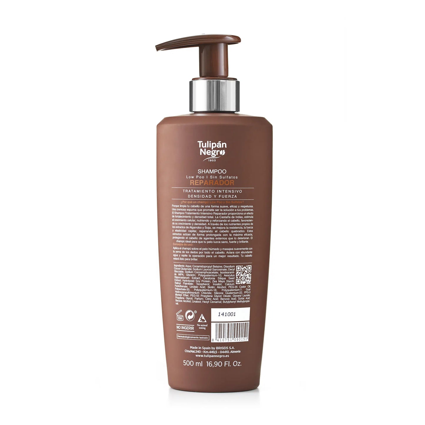 Shampoo Intensivo Riparatore 500ml Senza Solfati