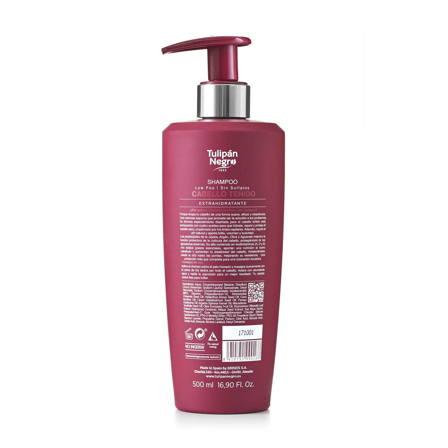 Shampoo Cappelli Colorati 500ml Senza Solfati
