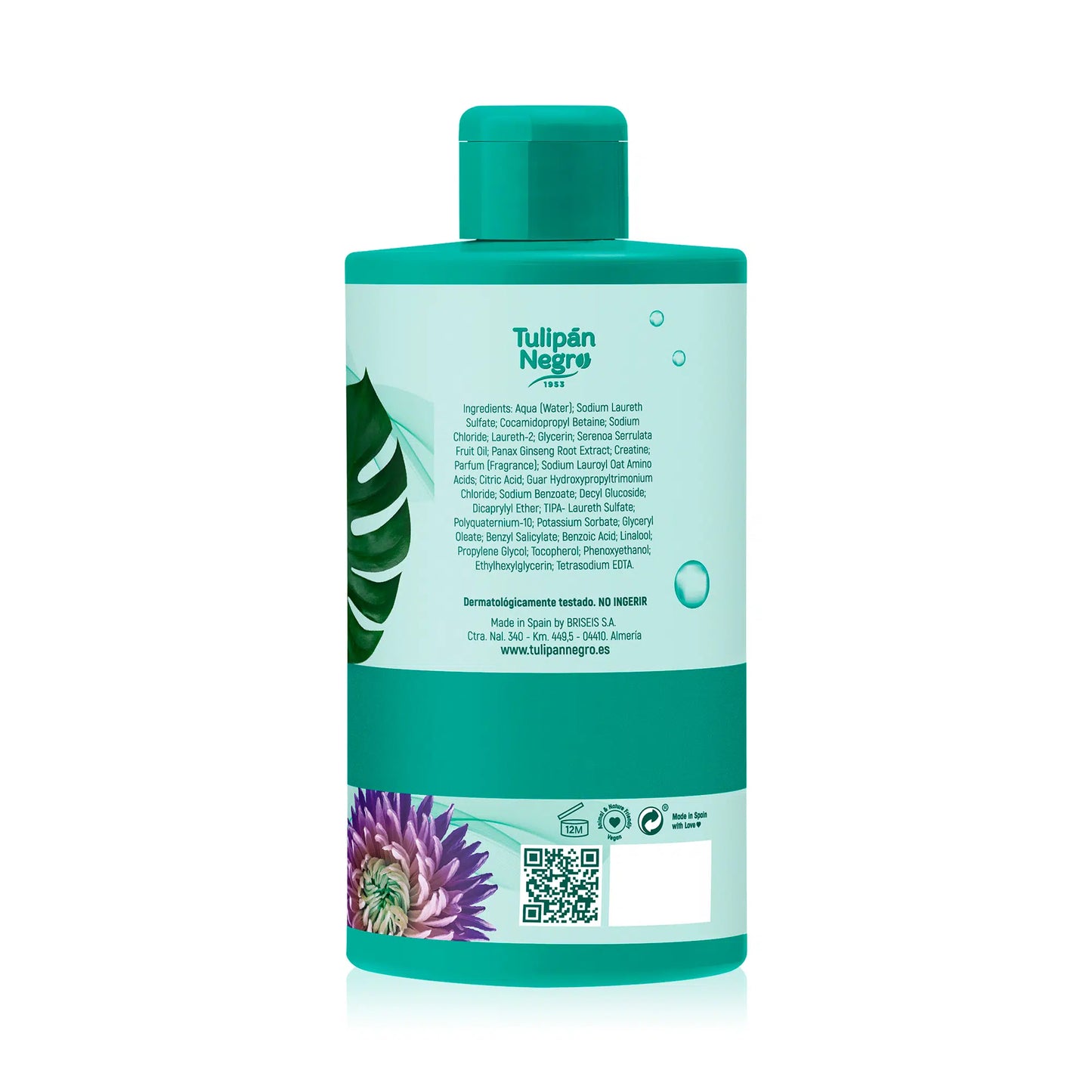 Shampoo Micellare Tulipano Nero Rivitalizzante e Rinforzante
