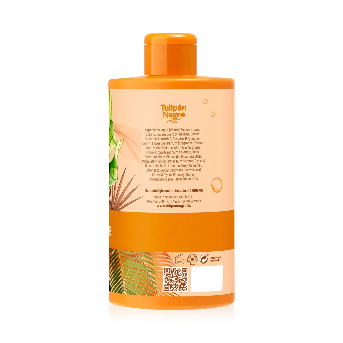 Shampoo Micellare Tulipano Nero Ristrutturante Colore