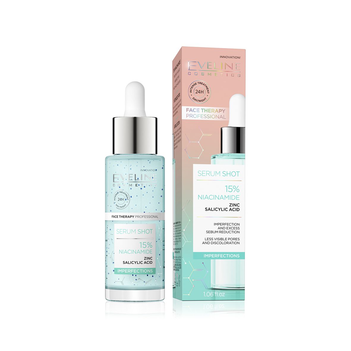 EVELINE COSMETICS
SERUM SHOT
15% NIACINAMIDE