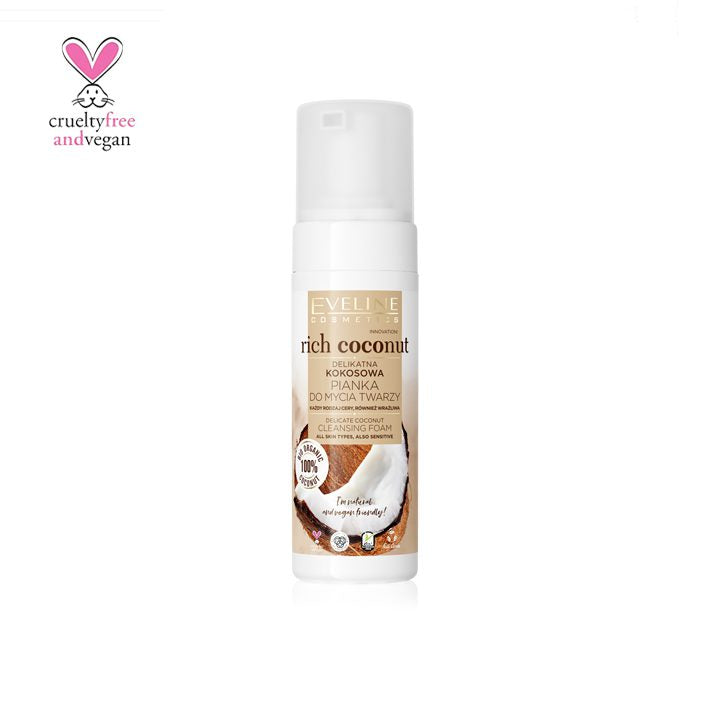 EVELINE COSMETICS
RICH COCONUT
SCHIUMA DETERGENTE