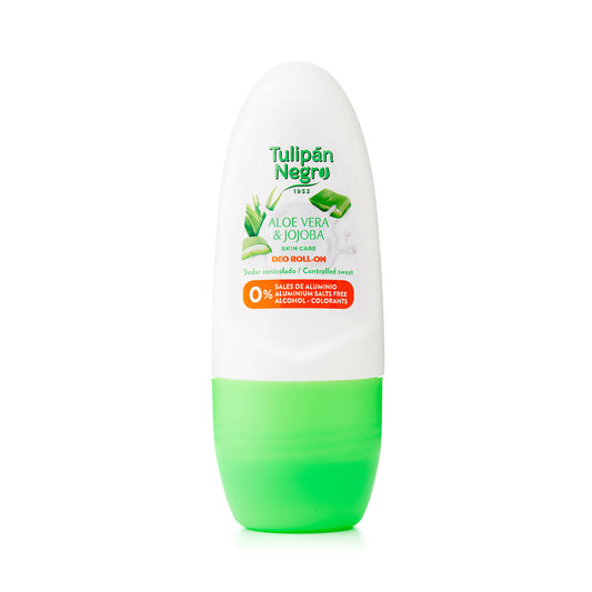 Deodorante Tulipán Negro Deo Roll on Aloe Vera y Jojoba 50 ml