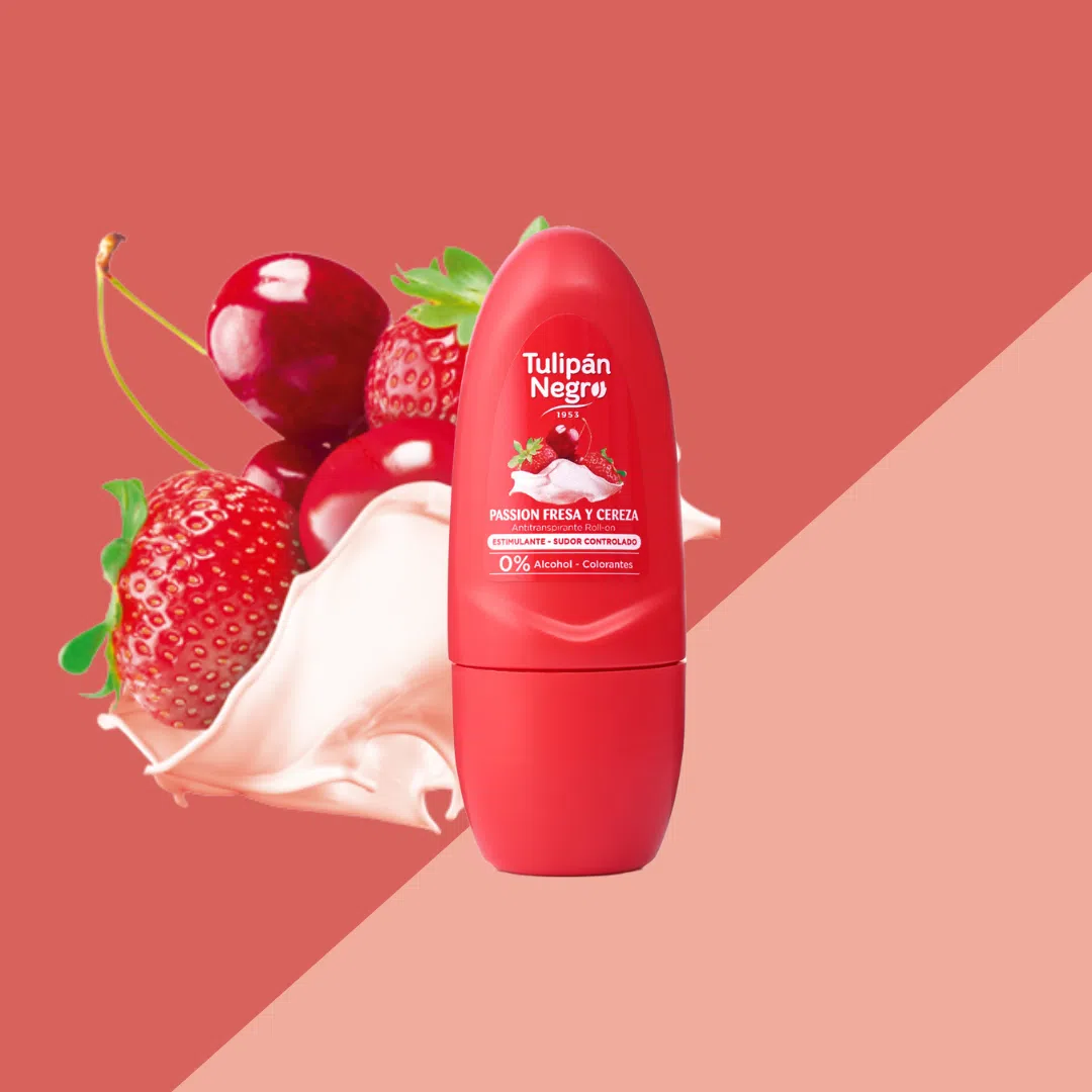 Deodorante roll-on alla fragola e ciliegia 50 ml