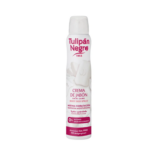 Deodorante Tulipán Negro Deo Spray Crema de Jabón 200 ml