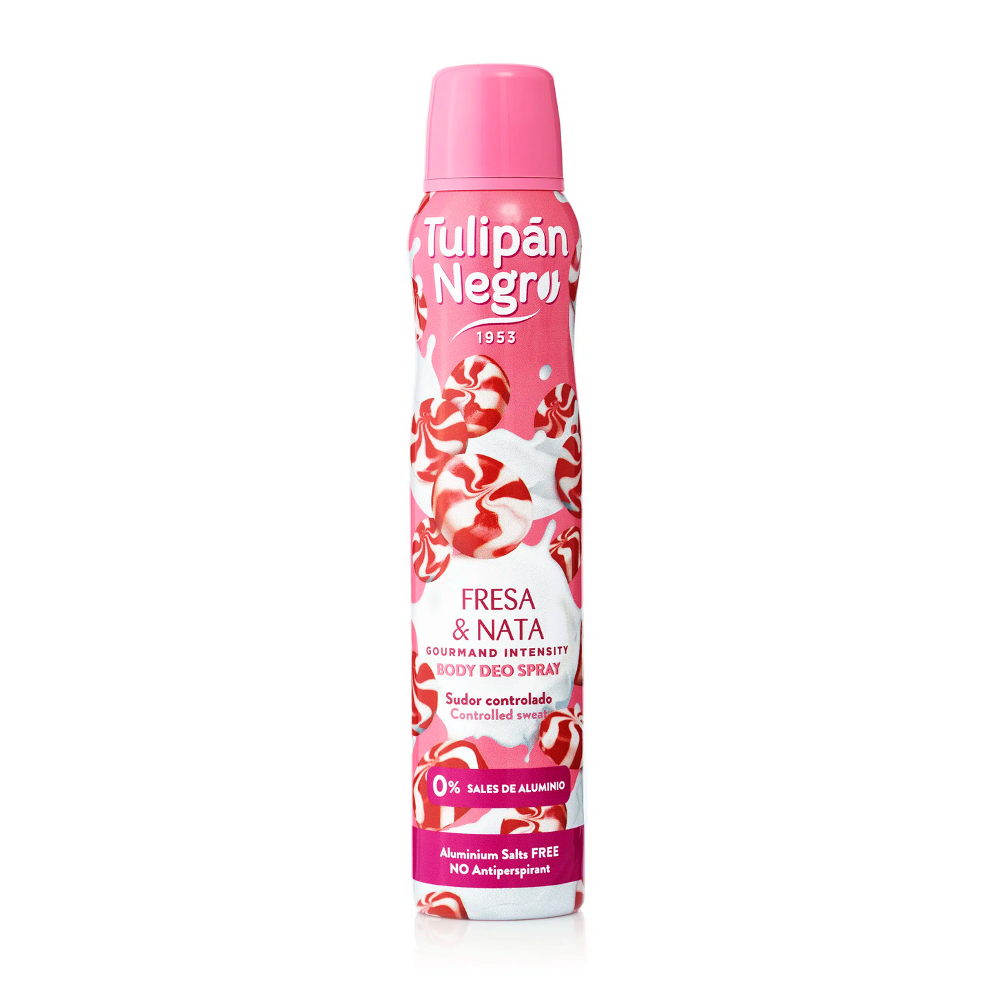 Deodorante Tulipán Negro Fresa y Nata Deo Spray 200 ml