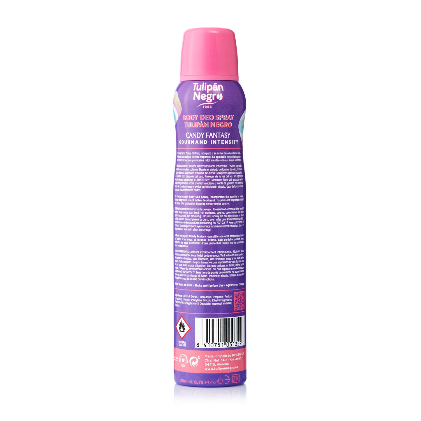 Deodorante Tulipán Negro Deo Spray Candy Fantasy 200 ml