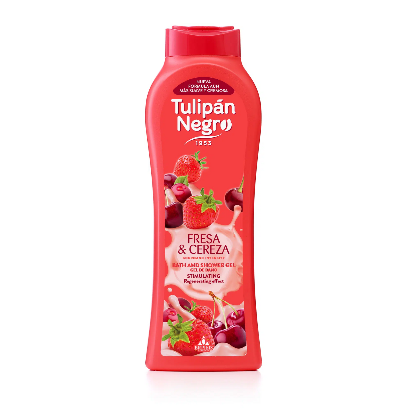 Bagnoschiuma Tulipan Negro Fragola e Ciliegia 650 ml
