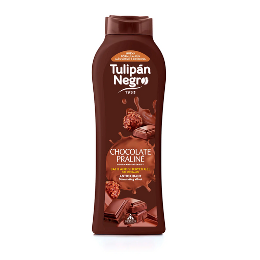 Bagnoschiuma Tulipán Negro Chocolate Praliné 650 ml