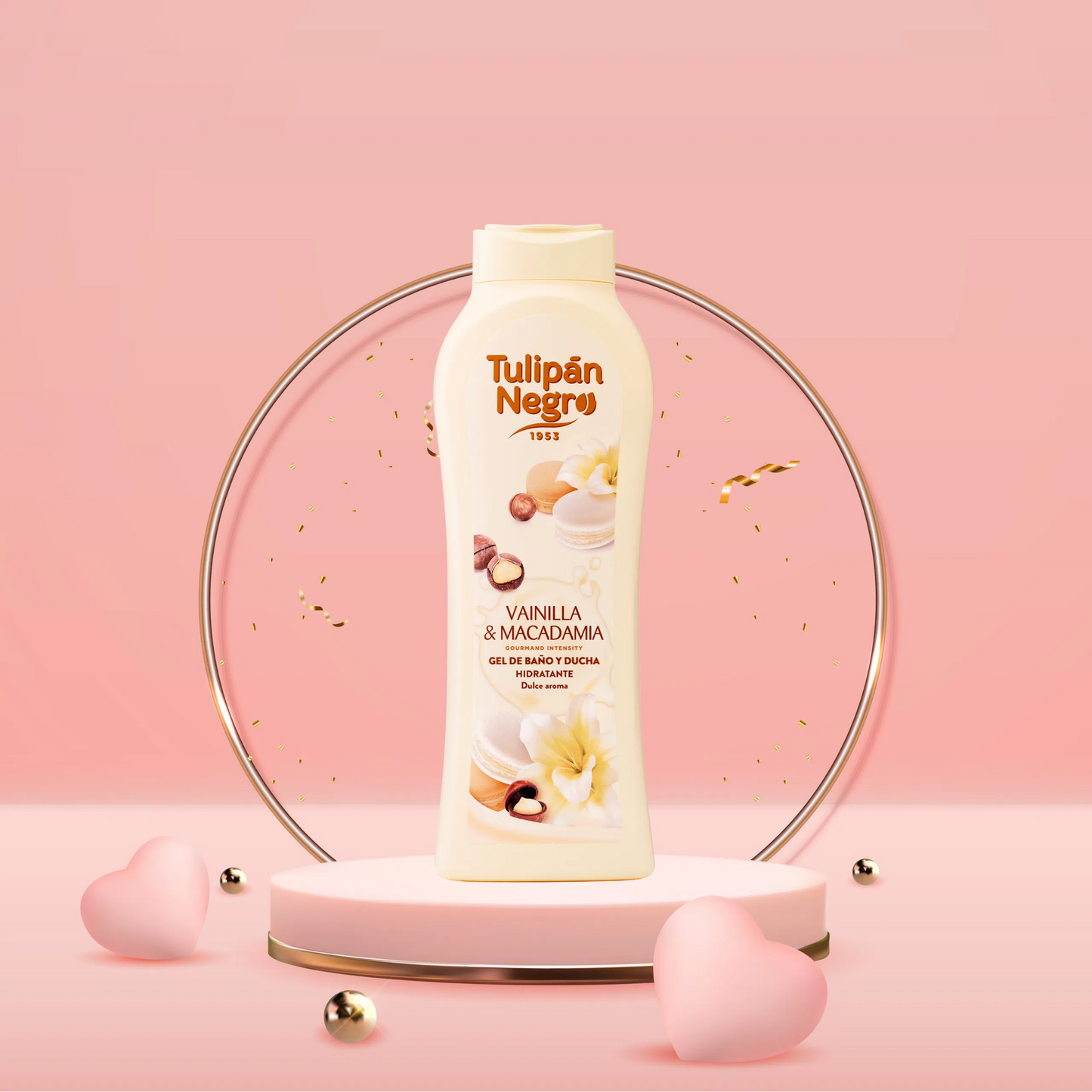 Bagnoschiuma Vainilla y Nueces de Macadamia 650 ml