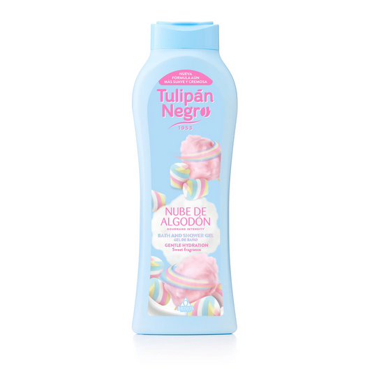 Bagnoschiuma Tulipán Negro Nube de Algodón 650 ml