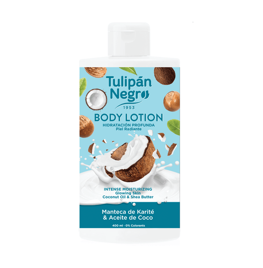 Body Lotion Tulipano Nero Burro di Karité & Olio di Cocco 400 ml