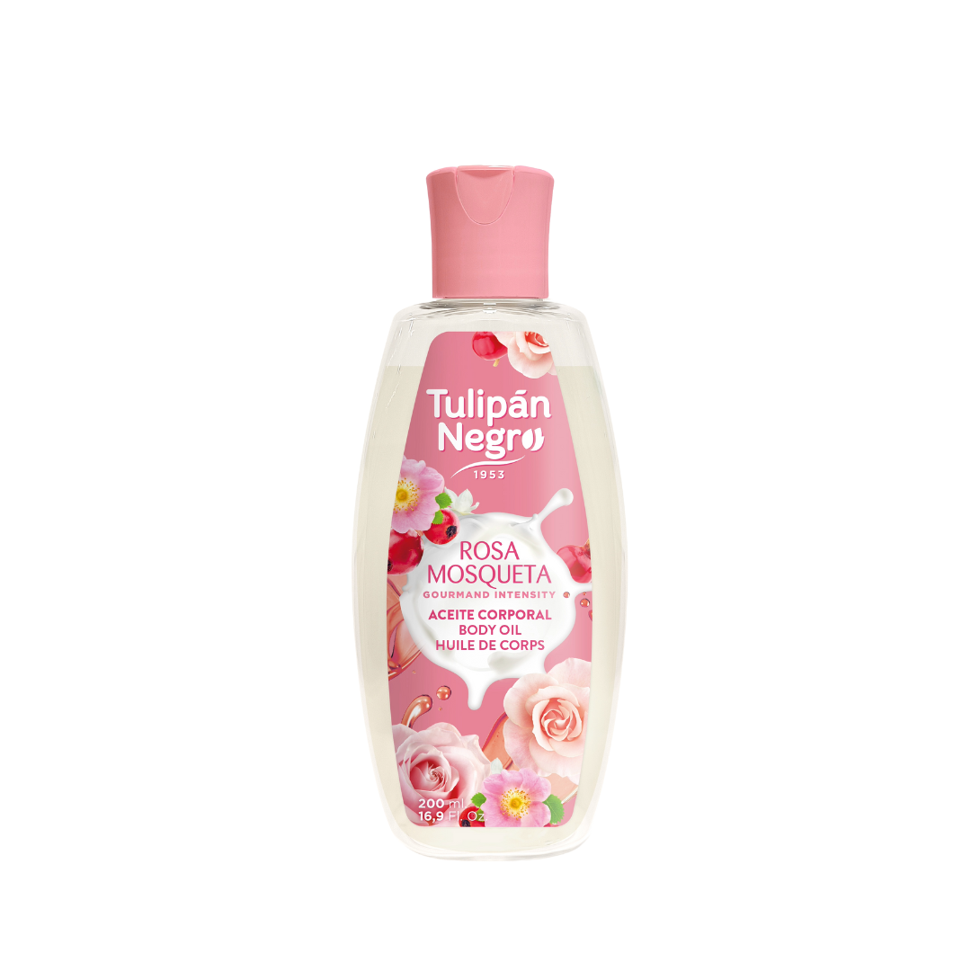 Olio Corpo Tulipano Nero Rosa Mosqueta 200 ml