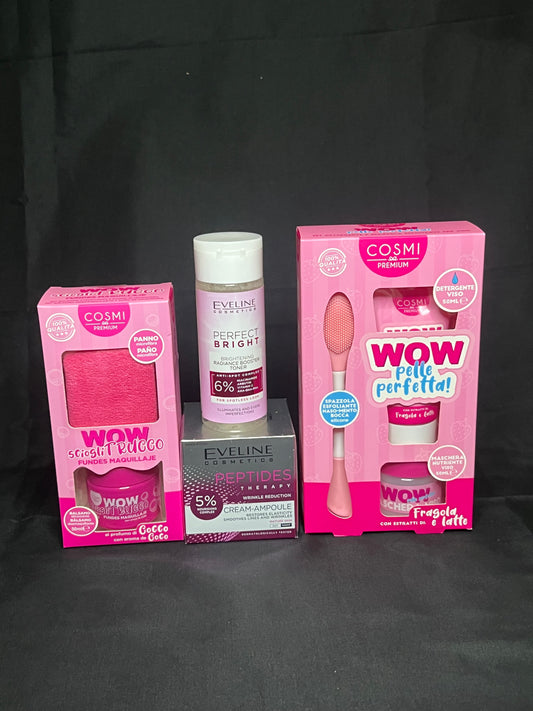 🎀✨ Box Rosa – Skincare Routine Viso Completa ✨💖