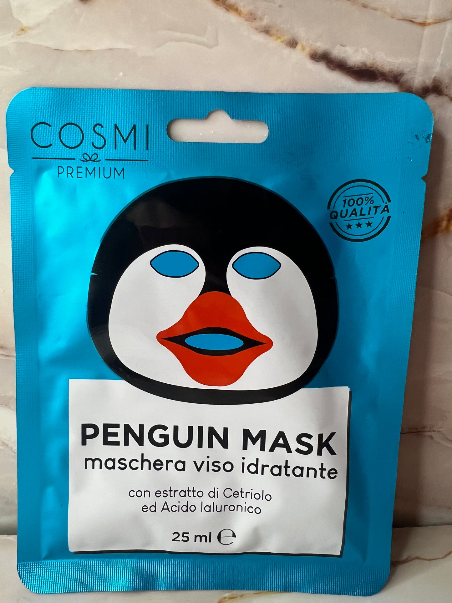 🐼🐯🐧🥥 Set 4 Maschere Viso – Idratazione, Rassodamento & Glow Naturale