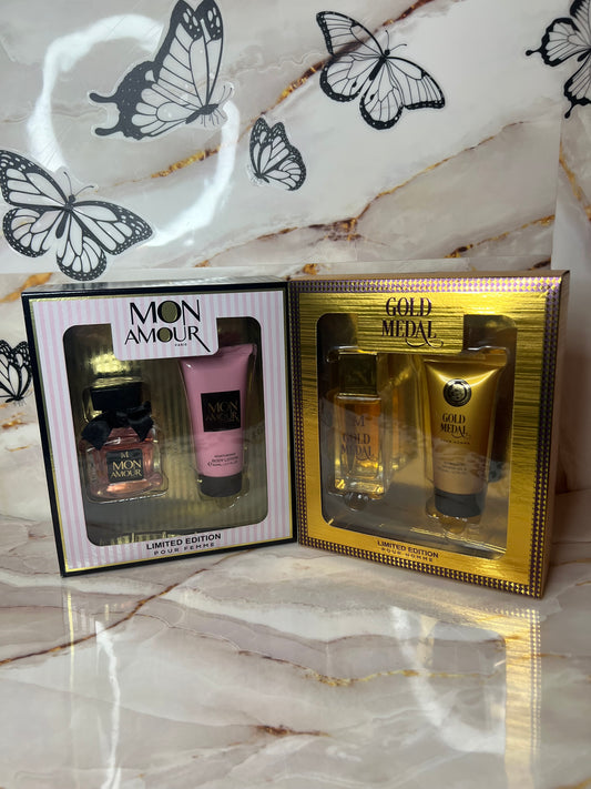 📦 Box Regalo 📦💝 Profumo 50ml / Crema Corpo 50ml 🎁 1 Confezione Donna 👩 1 Confezione Uomo 👨