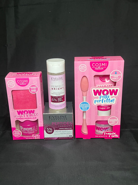 🎀✨ Box Rosa – Skincare Routine Viso Completa ✨💖