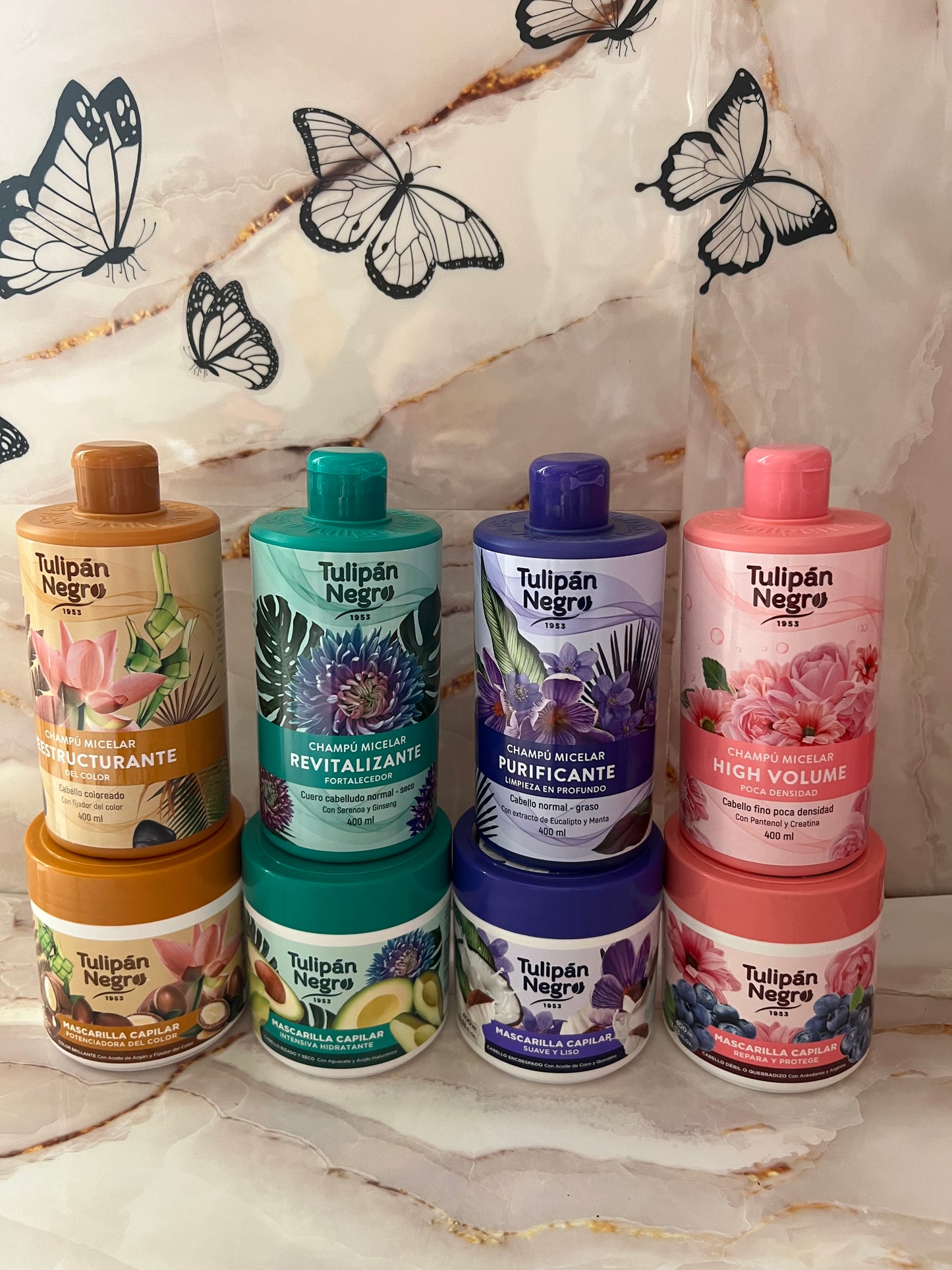 4 Shampoo & 4 Machere Capelli