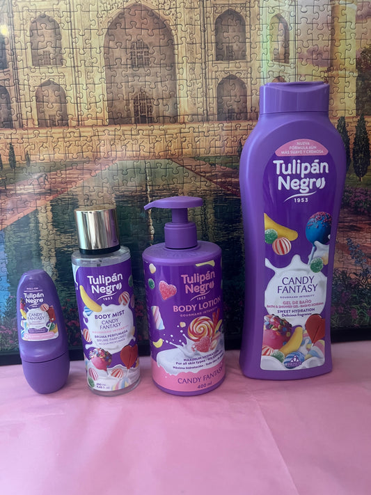 Set 4 pezzi Candy Fantasy