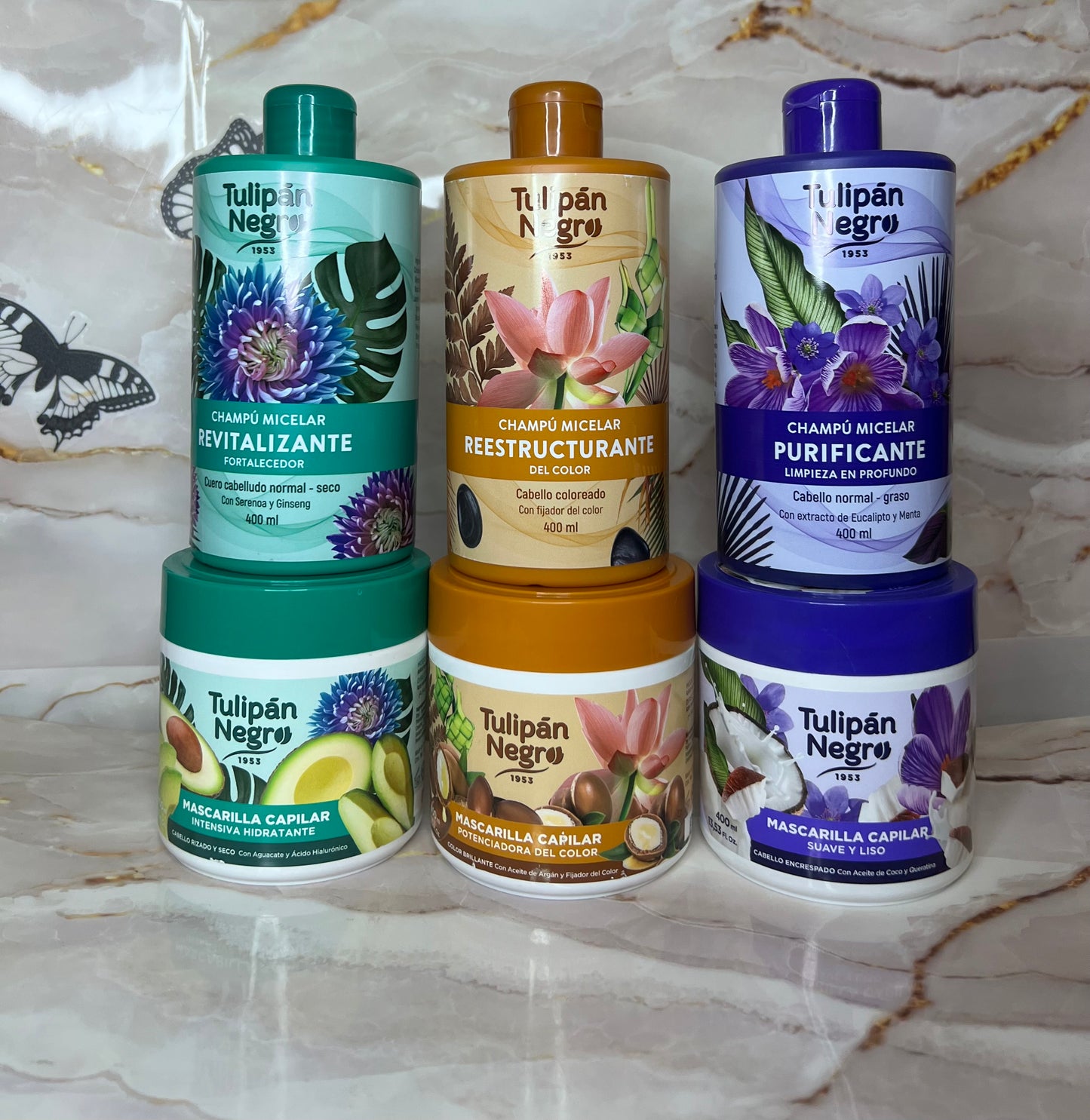 Kit Capelli Micellare 6 Pezzi ✨ Shampoo & Maschere | Cura Completa & Brillantezza