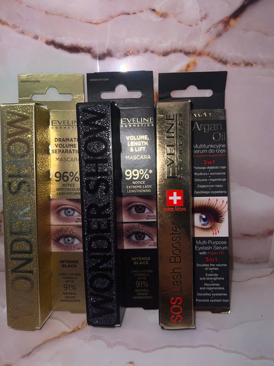 2 Mascara + 1 SOS Lash Booster