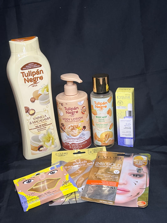 ✨ Box Gialla Luxury Beauty – Coccola, Luminosità & Relax 💛