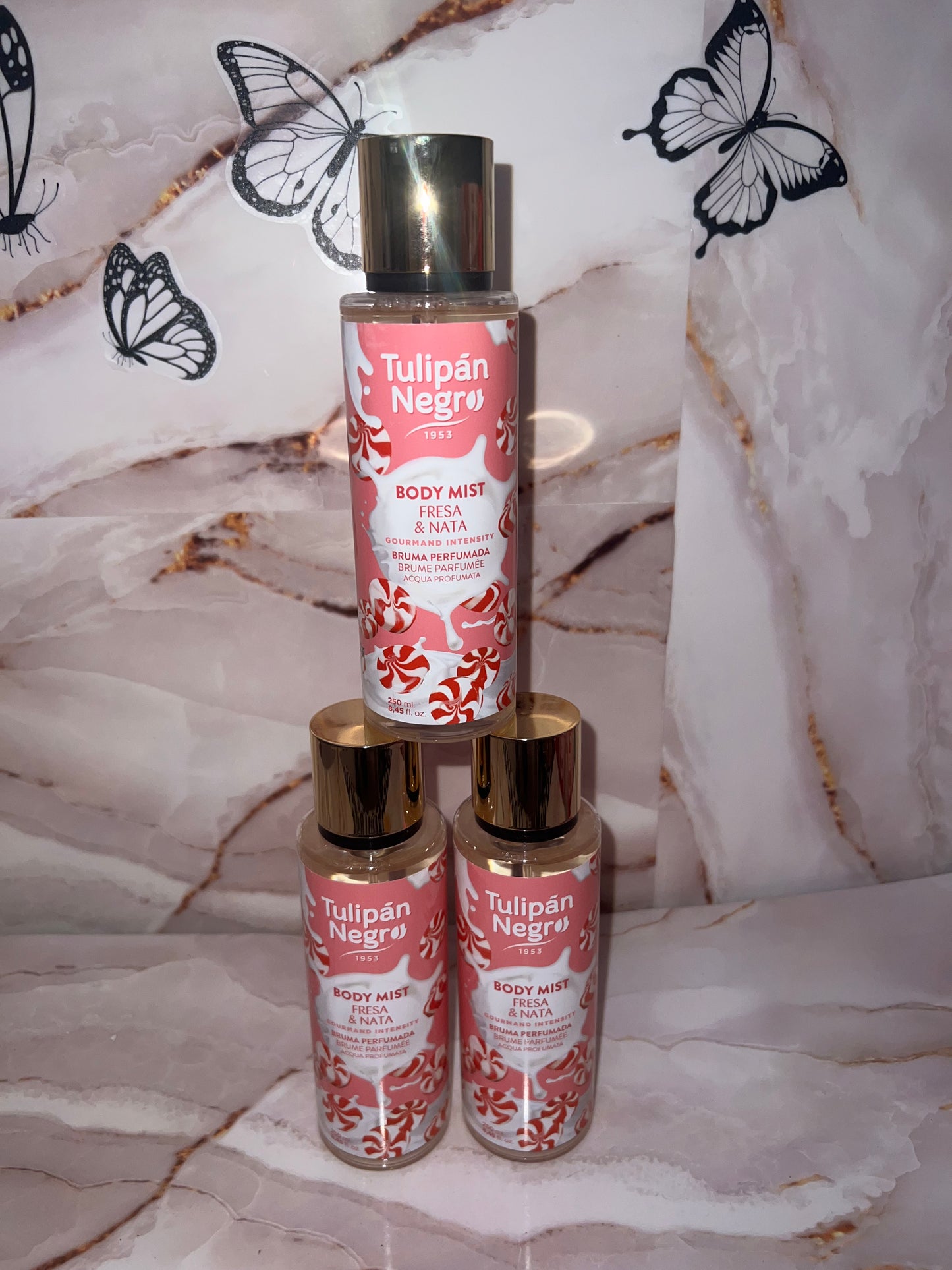 3 Body Mist (Acque Profumate Corpo) Tulipan Negro