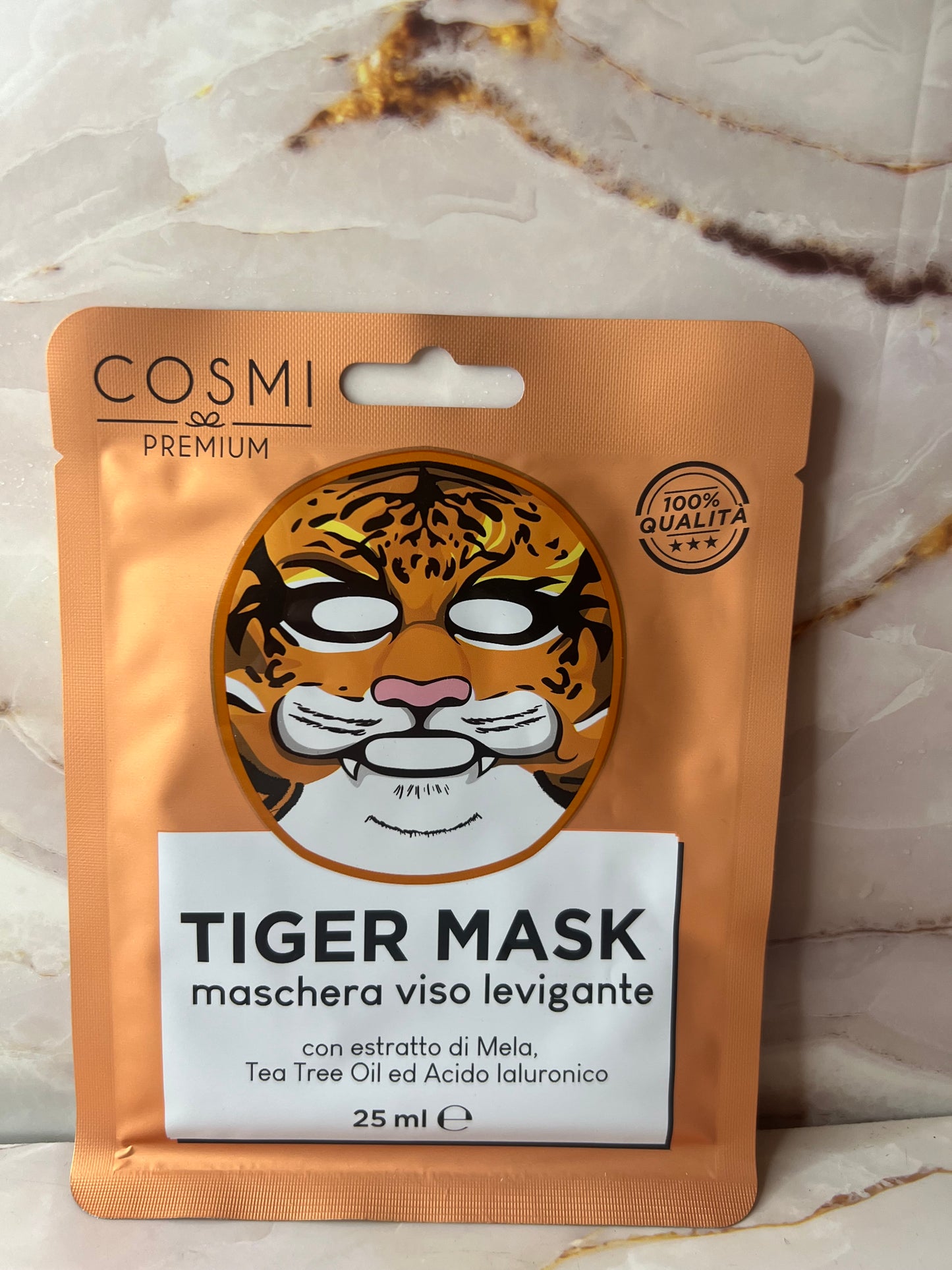 🐼🐯🐧🥥 Set 4 Maschere Viso – Idratazione, Rassodamento & Glow Naturale