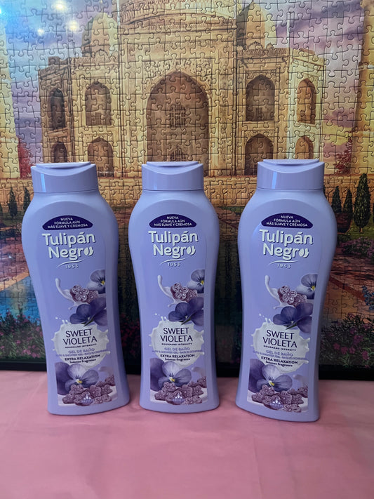 3 Bagnoschiuma Tulipan Negro