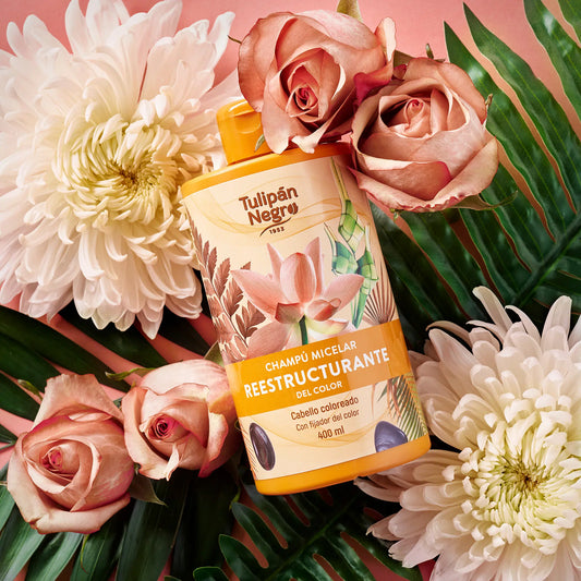 Shampoo Micellare Tulipano Nero Ristrutturante Colore