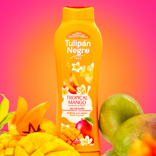 Bagnoschiuma  Tulipano Nero Tropical Mango 650 ml