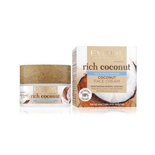 EVELINE COSMETICS
RICH COCONUT
CREMA VISO IDRATANTE