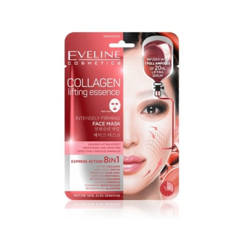 EVELINE COSMETICS
MASCHERA COREANA
COLLAGEN IN TESSUTO