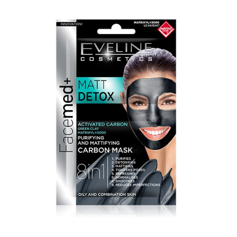 EVELINE COSMETICS
MATT DEEP DETOX
MASCHERA AL CARBONIO