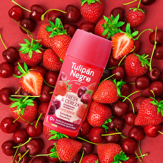 Deodorante Tulipan Negro  Deo Stick Fragola e Ciliegia 60 ml
