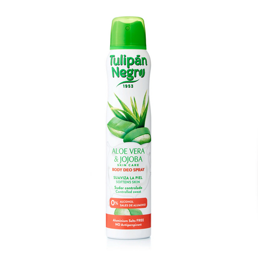 Deodorante Tulipán Negro Deo Spray Aloe Vera y Jojoba 200 ml