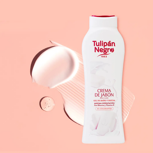 Bagnoschiuma Tulipán Negro Crema de Jabón 650 ml