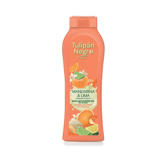 Bagnoschiuma Tulipán Negro Mandarina & Lima 650 ml