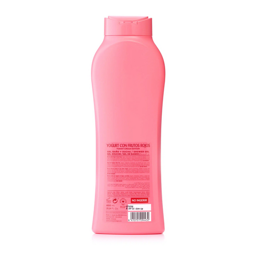 Bagnoschiuma Tulipan Negro Yogurt con Frutos Rojos 650 ML