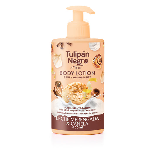 Body Lotion Tulipano Nero Latte Meringa & Cannella 400 ml