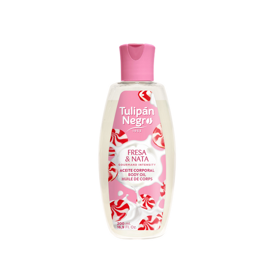 Olio Corpo Tulipano Nero Fragola & Crema 200 ml