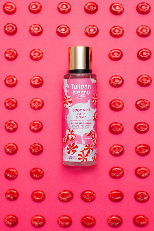 Body Mist Tulipano Nero Fragola & Crema 250 ml