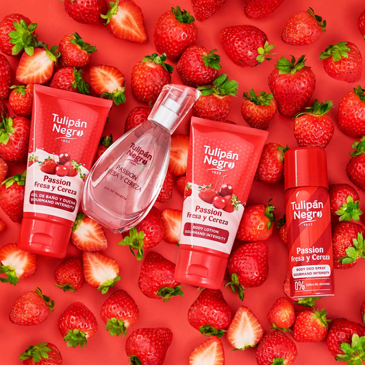 Confezione Regalo Tulipan Negro Fragola e Ciliegia