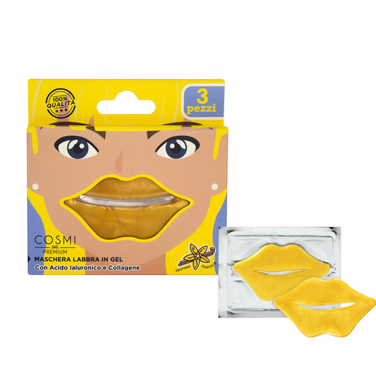 Maschera Labbra In Gel Oro COSMI