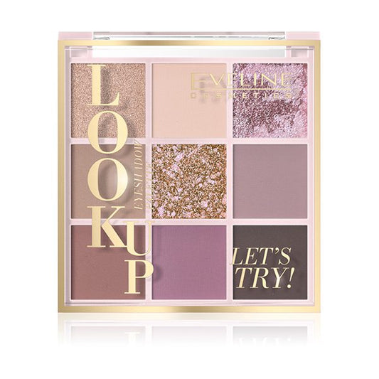 EVELINE COSMETICS PALETTE LOOK UP LET’S TRY!